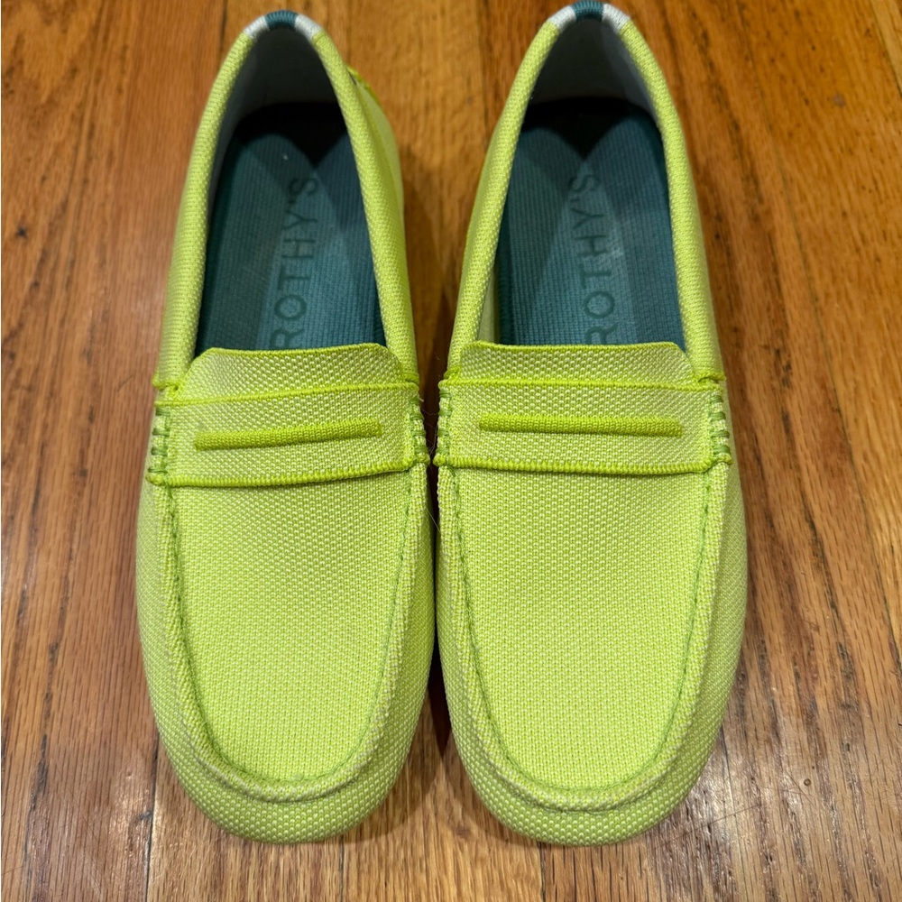 Rothy's The Driver Loafers in Limon - Picture 2 of 4
